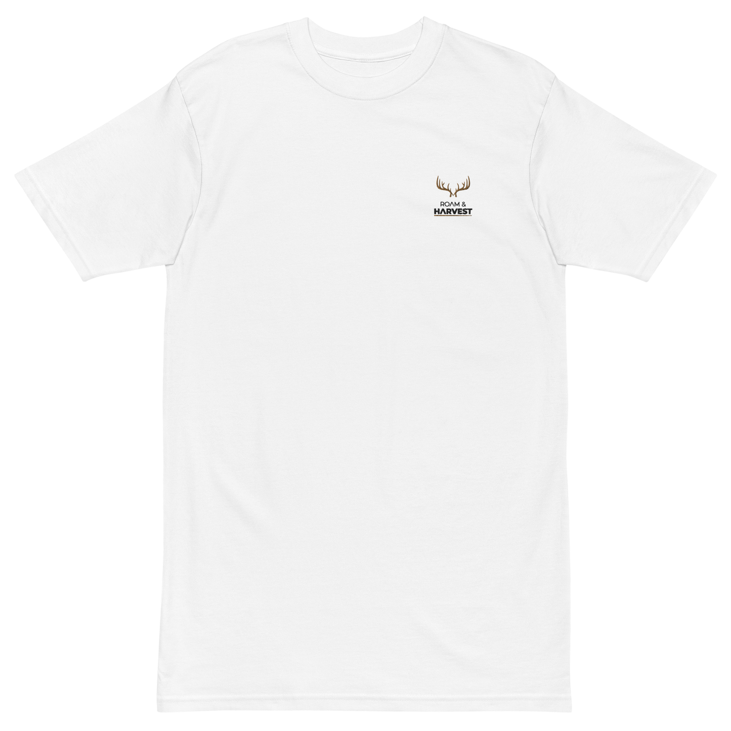 Full Logo Men’s premium heavyweight tee